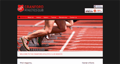 Desktop Screenshot of cranfordathleticclub.com